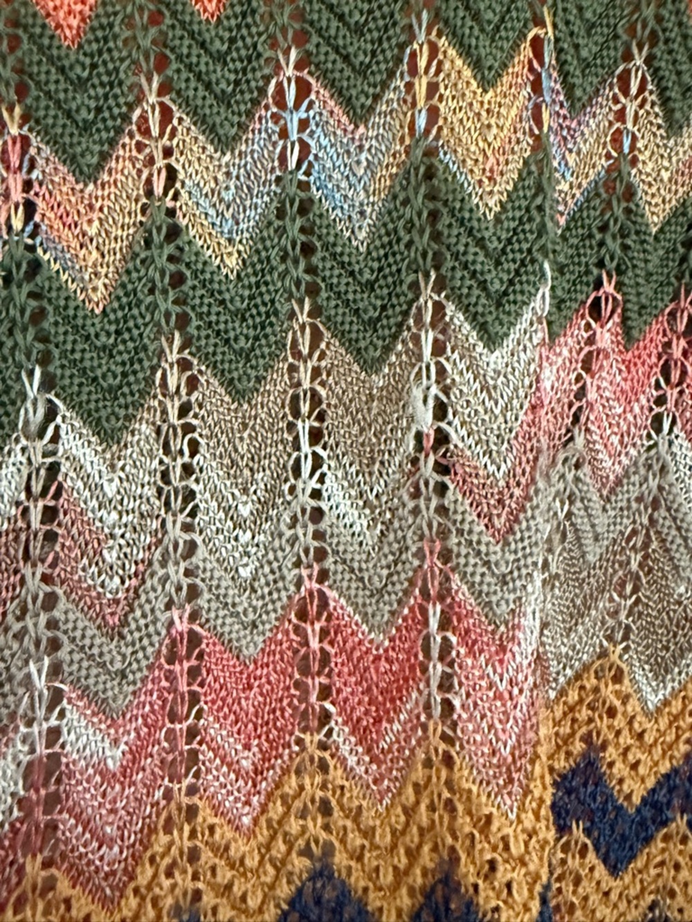 Missoni Multicolor Zigzag Knit Tunic in Mustard Accent - Picture 11 of 16